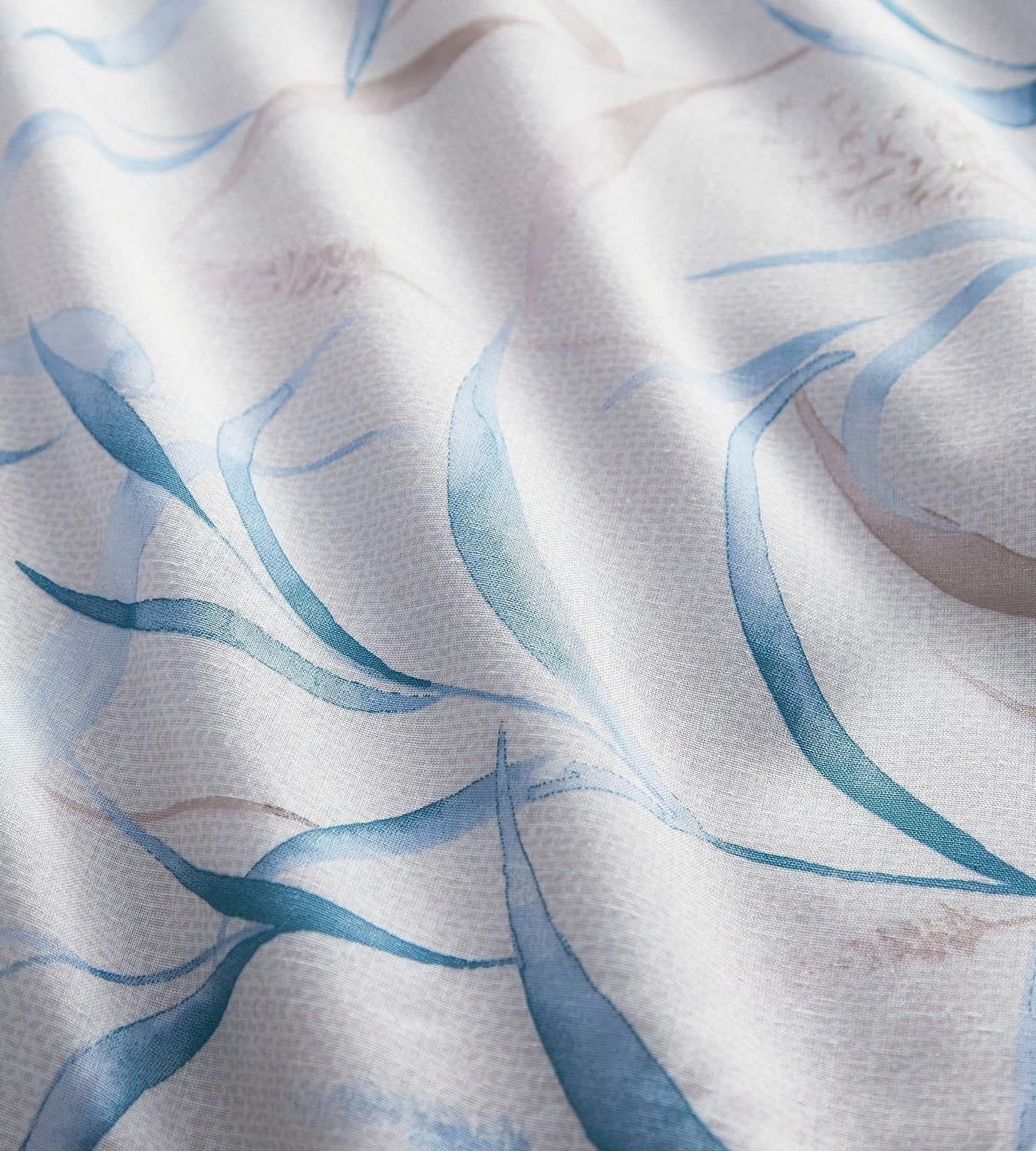 Seagrass Duck Egg Blue Duvet Cover Sets - Image 5